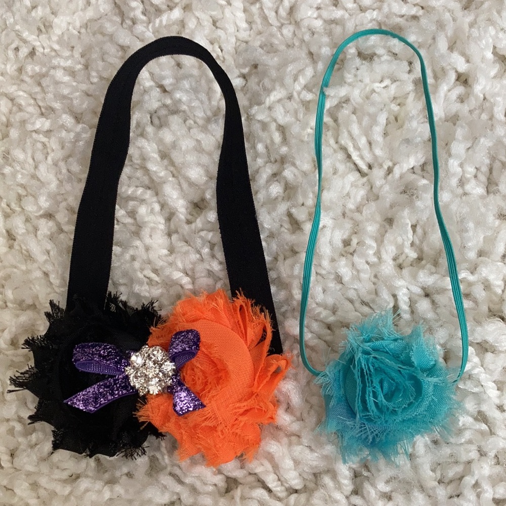 Bundle of 2 Baby Bow Headbands